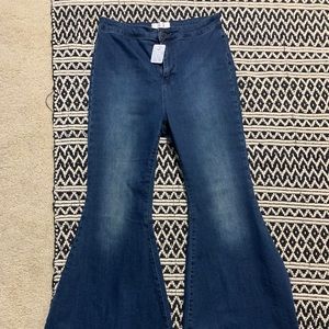 Brand New Free People Bell Bottom Jeans